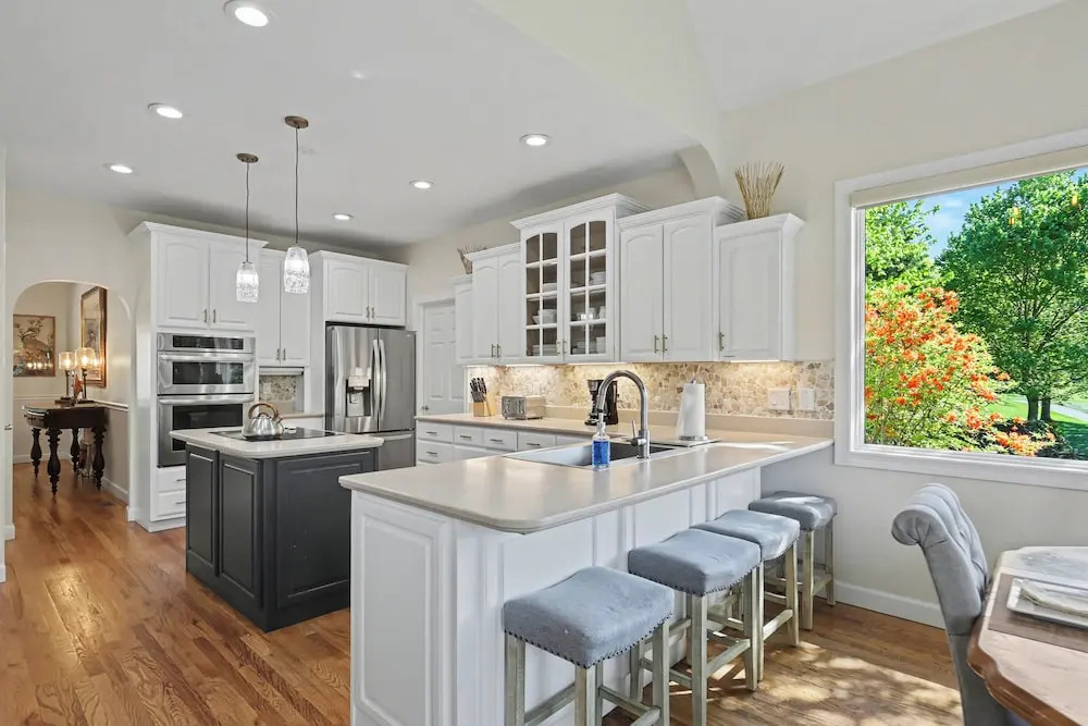 Chic Sky Valley Resort Home on Golf Course!
