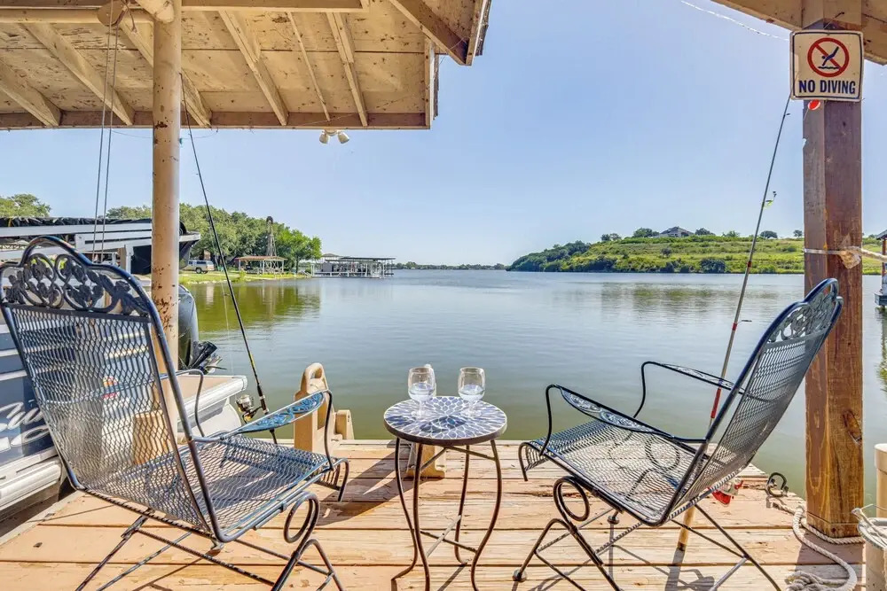 Lakefront Granbury Home w/ Dock, Decks & Hot Tub!
