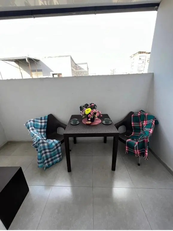 Comfy Apartment with a Spacious Balcony Self Check In