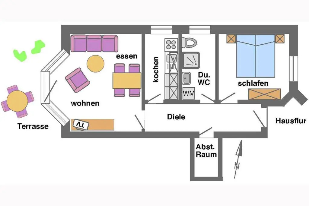 An der Galerie, A 03