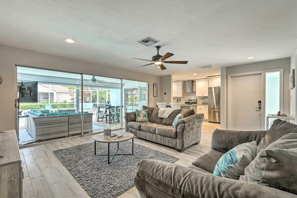 Bright & Breezy Cape Coral Retreat w/ Pool!