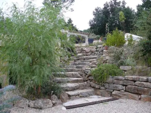 Les Karakis, piscine au sel, jardin 5000m2
