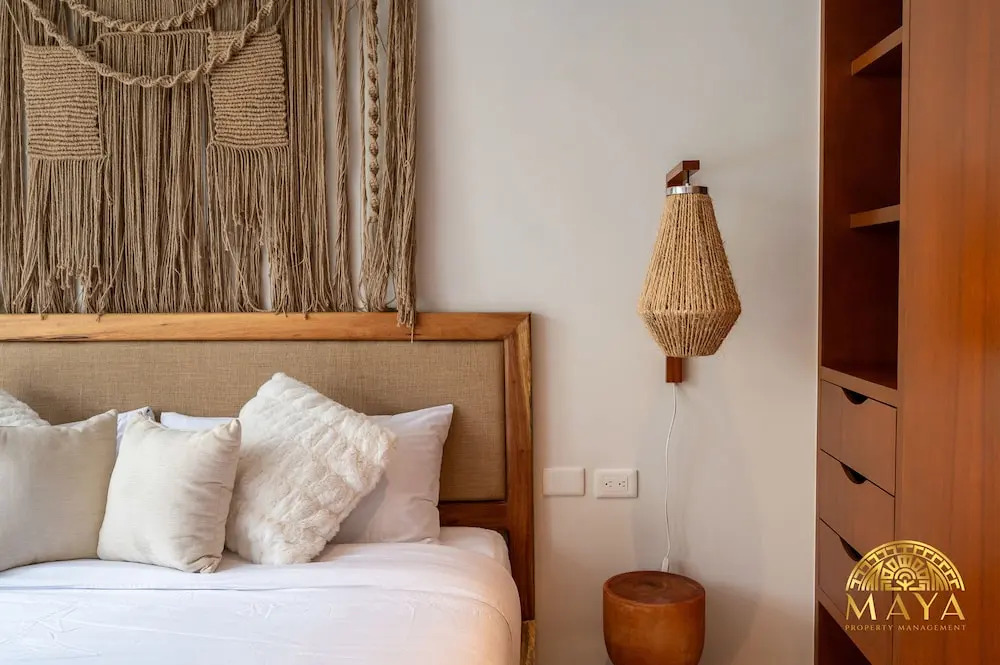 NHOA 107A Lux 2BR Condo Pool access in Aldea Zama