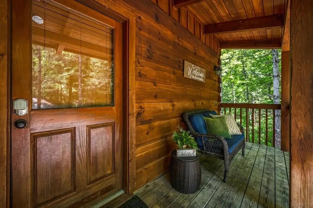 Location Private Log Cabin Hot Tub Fireplace