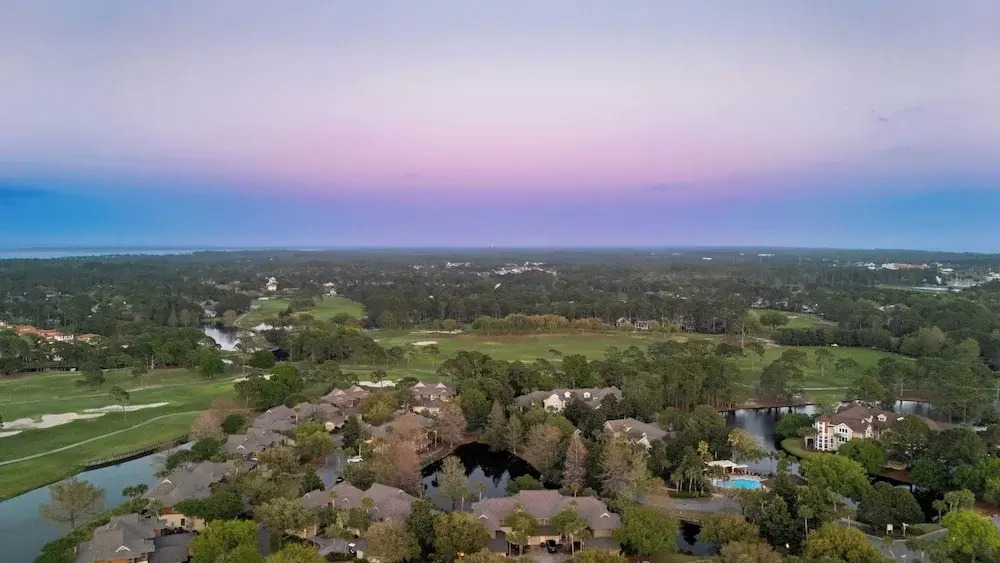 Serene Pondfront Stay w/ View, Pool Access, & Walk to Baytowne Wharf