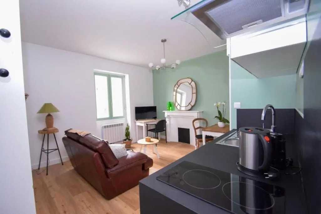 Superbe studio cosy plage de l'écluse 200m