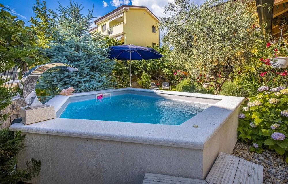 Stunning Apartment in Kostrena With 2 Bedrooms, Wifi and Outdoor Swimming Pool