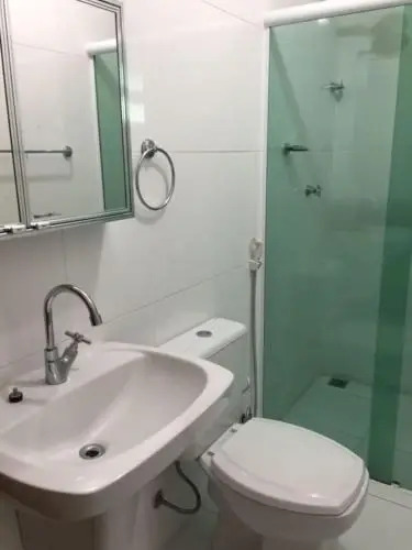 Apartamento com ar condicionado e Wi-fi, frente mar - 03 dormitórios - Edifício Luz do Sol