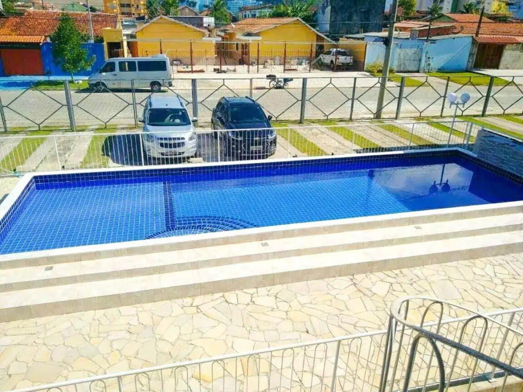 Apto BoraMar Martim de Sá Piscina Wi-Fi Churrasqueira 400 mts da praia
