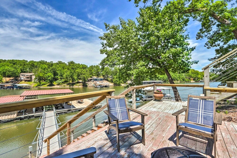 Waterfront Home w/ 3 Decks on Lake of the Ozarks!