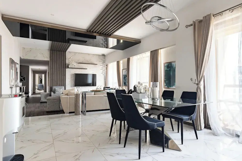 SIMPLY COMFORT Lux Penthouse 4BR Apartment with Iconic Marina Views