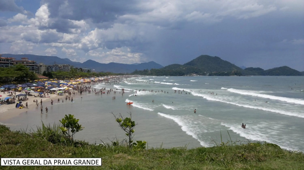 Apto Ubatuba Praia Grande - 4 quartos - piscina privativa