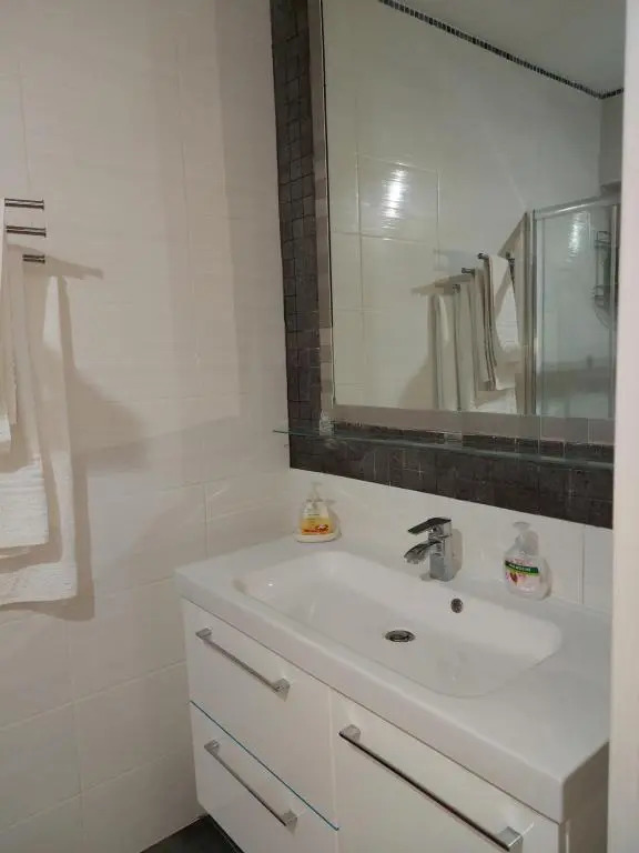 One bedroom apartment new with large living room