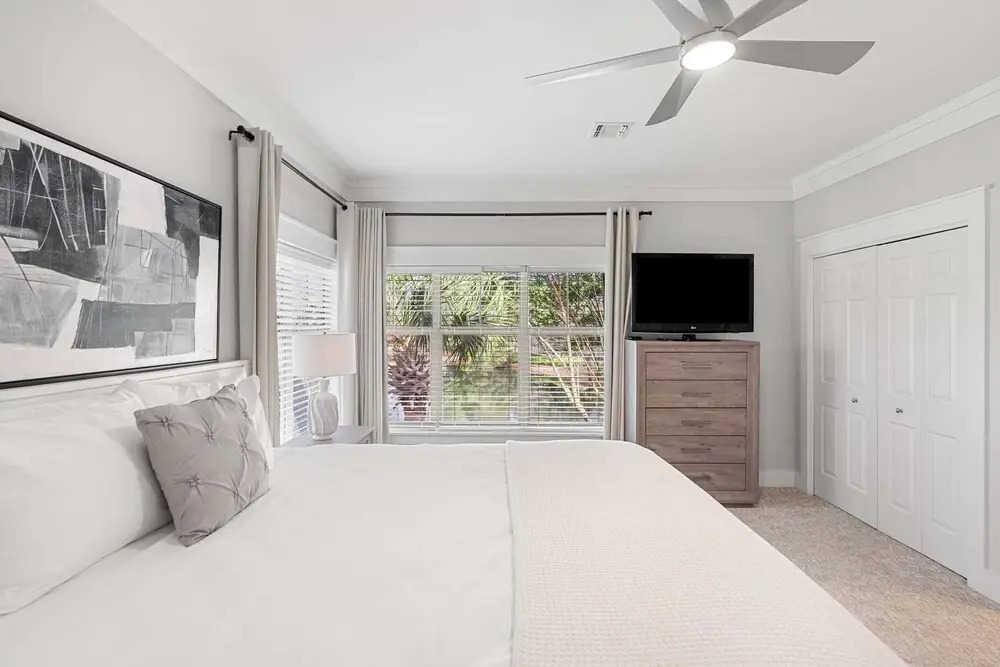 Serene Pondfront Stay w/ View, Pool Access, & Walk to Baytowne Wharf
