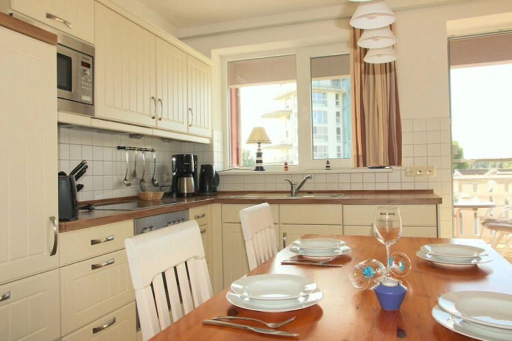 Apartment in Rechlin with a shared sauna