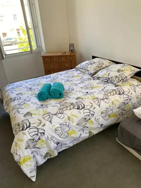 Appartemment T3 (2 Chambres) Cœur de Cande Wifi