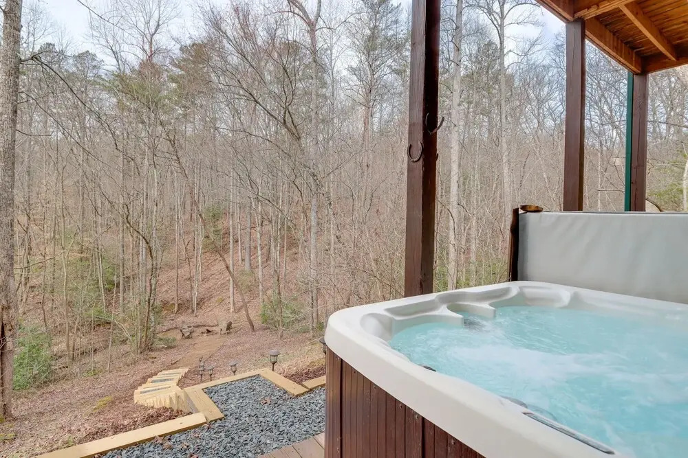 Peaceful Forest Escape w/ Game Room + Hot Tub