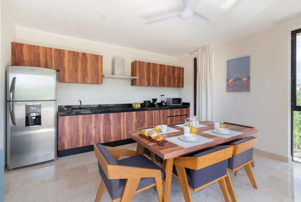 Great 2BR Condo in Aldea Zama With Plunge Pool and Cinema