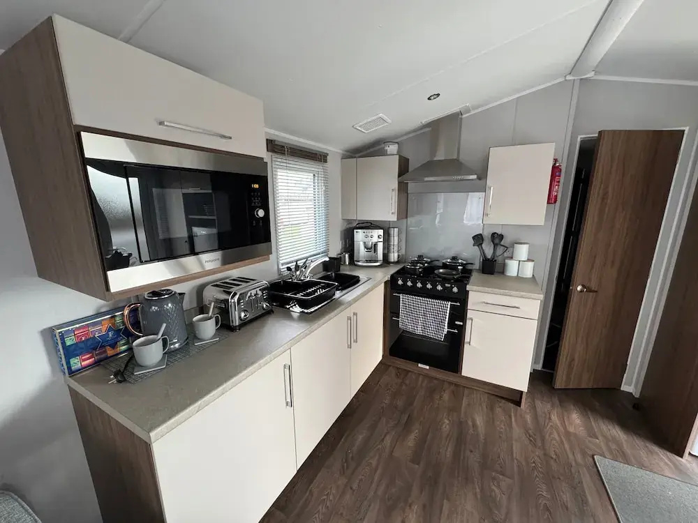 Modern Family Caravan Haggerston Castle