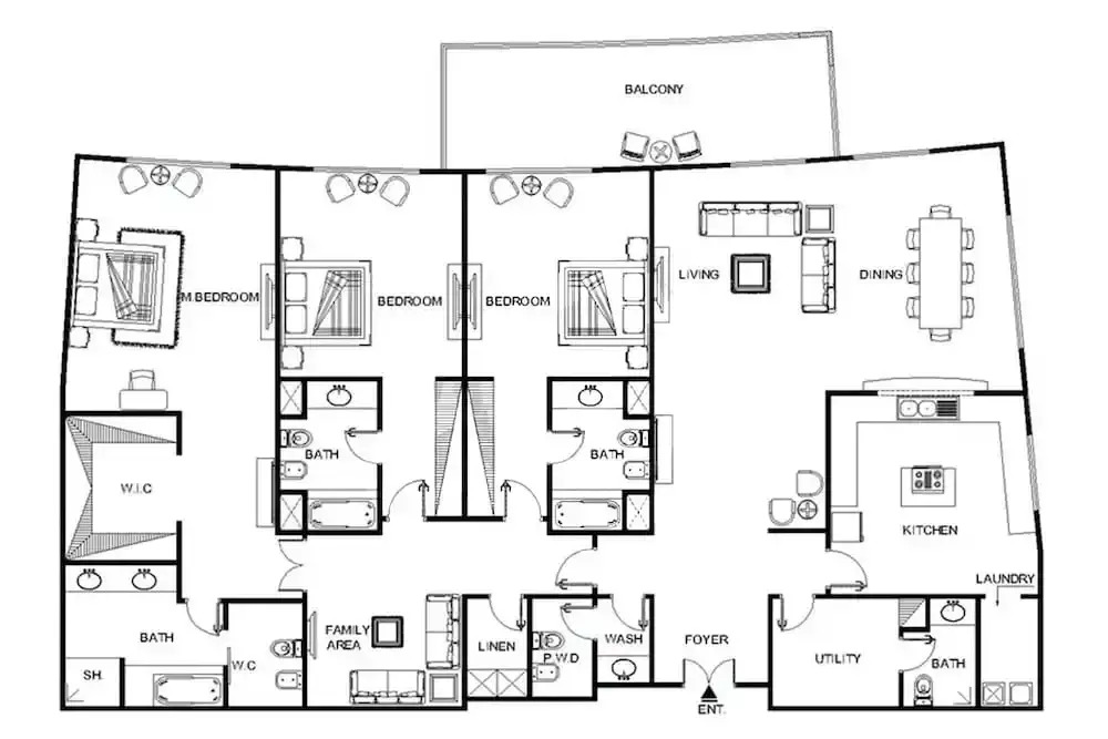 LUX Dream Palm Atlantis Sea View Suite