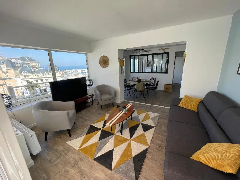 T3 Bis - 4 Etoiles Rooftop et Vue Mer - Bellevue Biarritz