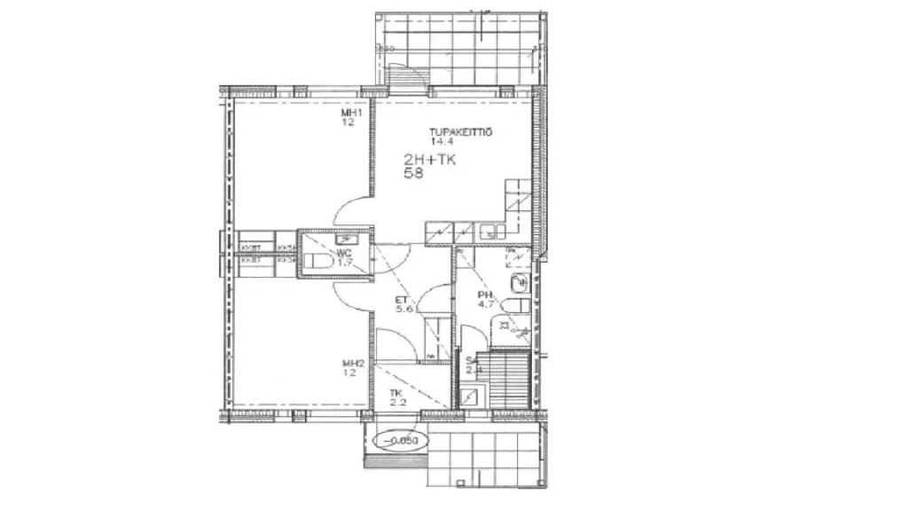 Merituuli, Kempele 2br Apartments with sauna