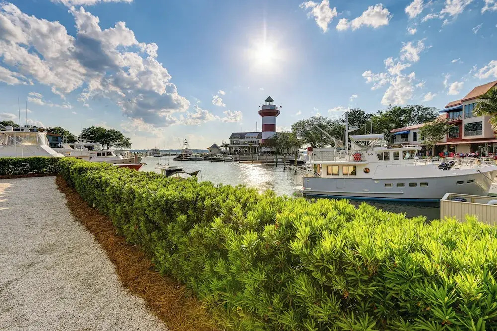 Walk to Harbour Town: Quaint Sea Pines Gem