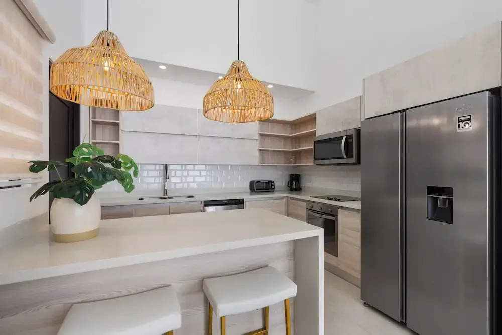 Sophisticated Home with a Chic Design and a Private Terrace with a Plunge Pool