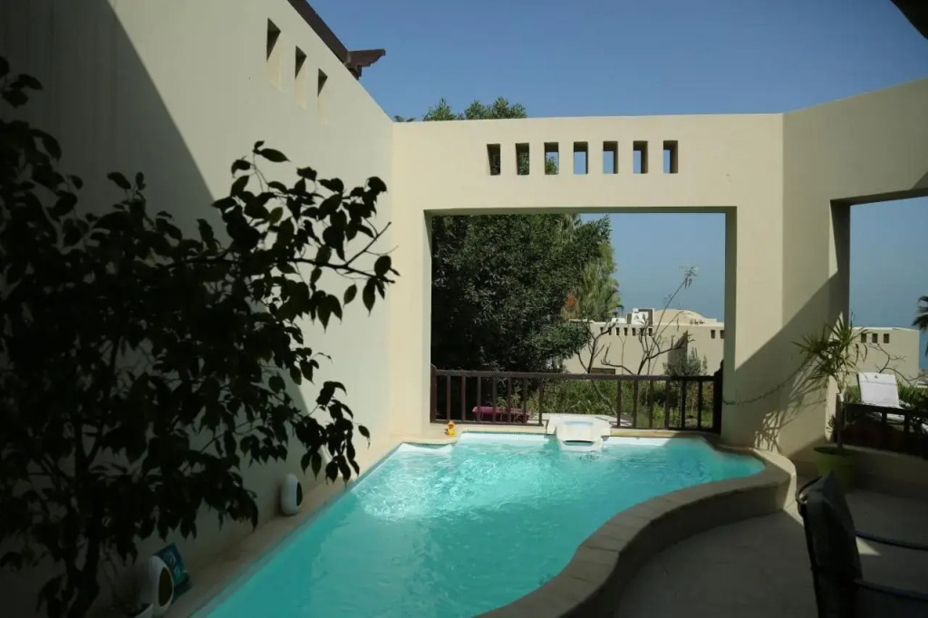 Private guest house in five stars resort