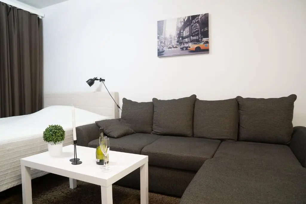 City center 1R studio with perfect view