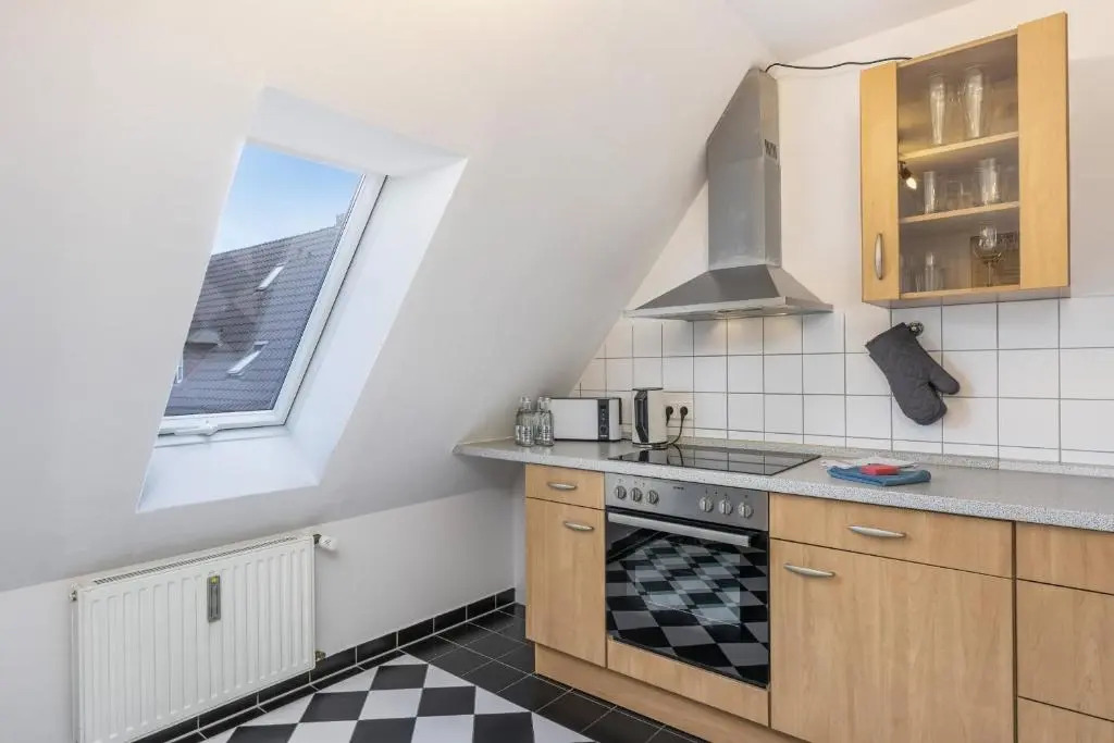 Gartenblick Apartment-Terrasse-Parkplatz- Waschmaschine-Garten