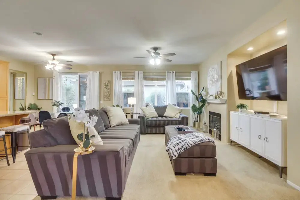 1 Mi to Empire Polo Club: Spacious Indio Home!