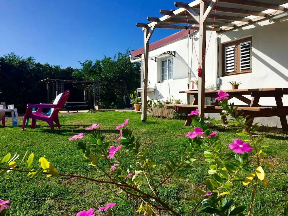 House with 2 Bedrooms in Le François, with Wonderful Sea View, Furnished Garden And Wifi - 8 Km From the Beach
