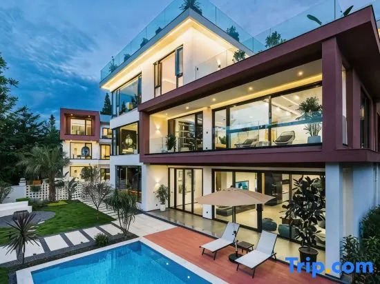 Guiyin Qingcheng Villa · Valley Garden Private Hot Spring Detached Villa