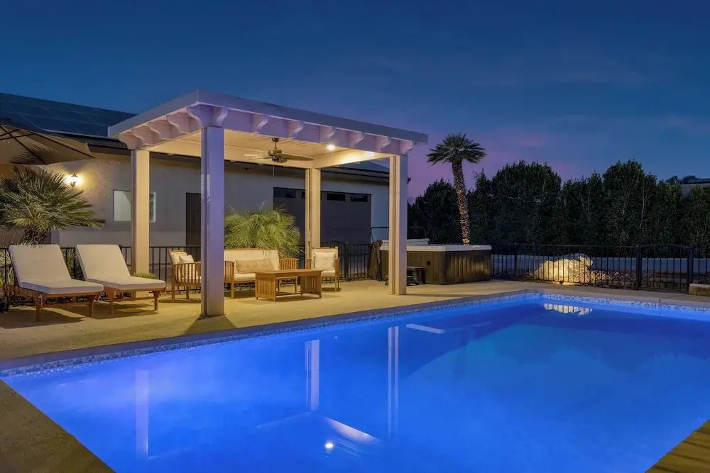 Pool, Sports Court, Game Garage, & Fire Pit Olivano Ranch by Avantstay