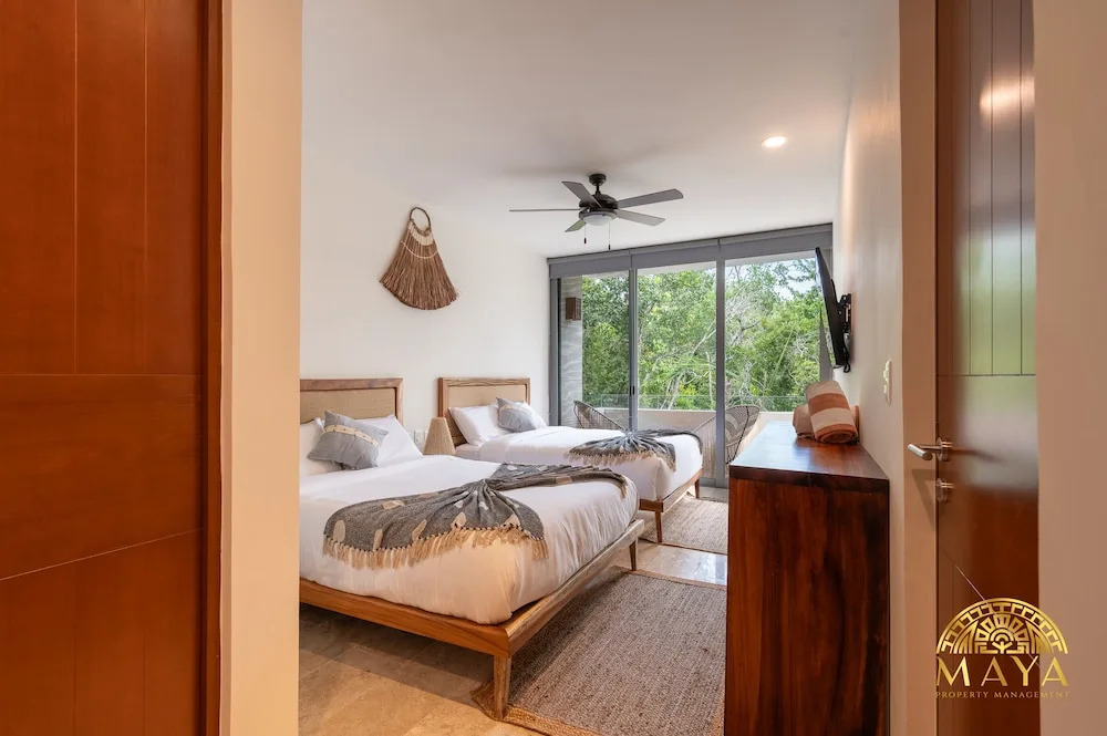 NHOA 208C Lux 1BR Condo Jungle View in Aldea Zama