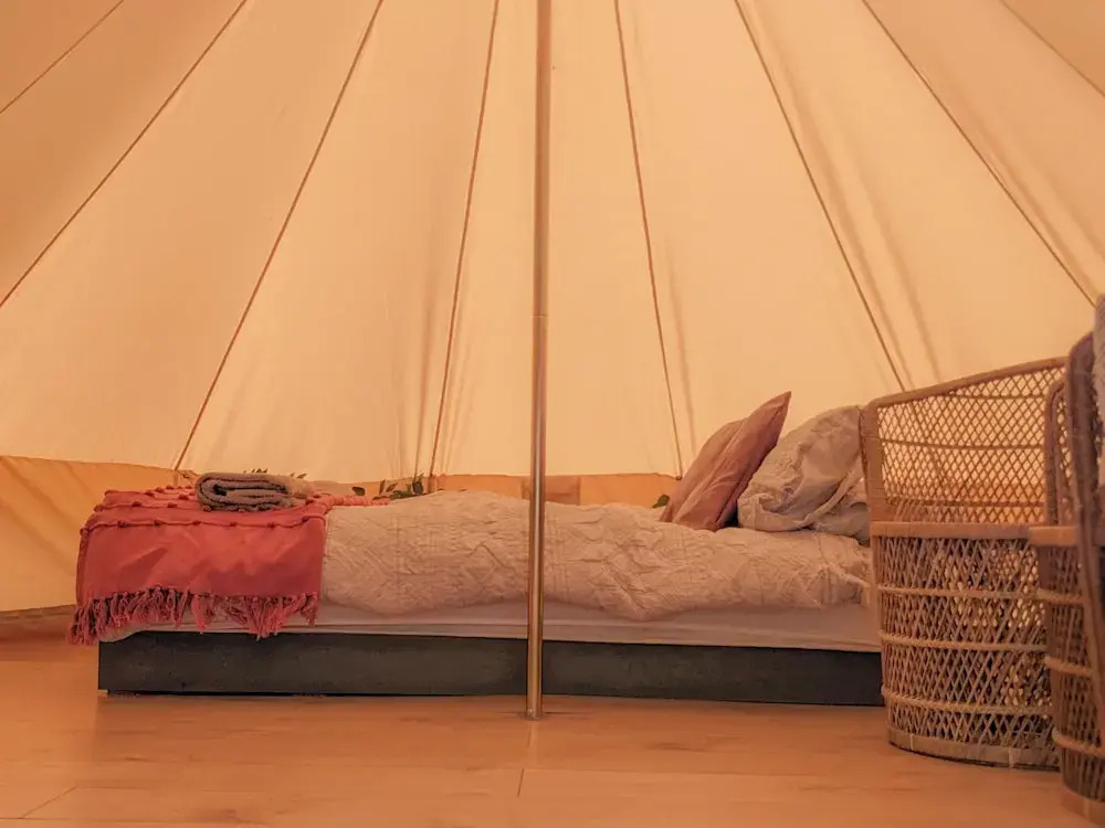 Immaculate Bell Tent Retreat North Devon