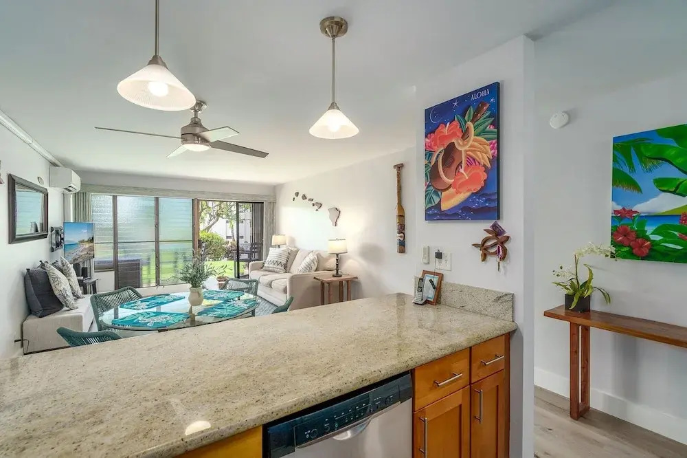Kihei Akahi D-g04 - Beautiful Renovation Ground Floor Unit, No Carpet, Split AC!