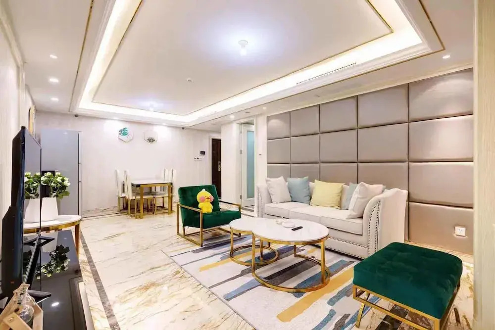 American Light Luxury Style High end Apartment Near Tiananmen And Houhai