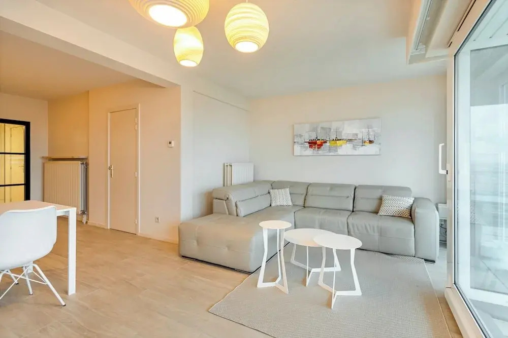 Flat in Blankenberge by Marina and Beach