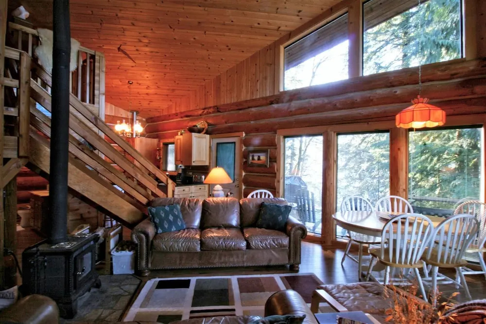 Cabin #97 - 'pinecone' Log Cabin at the Lake That is Pet-friendly!