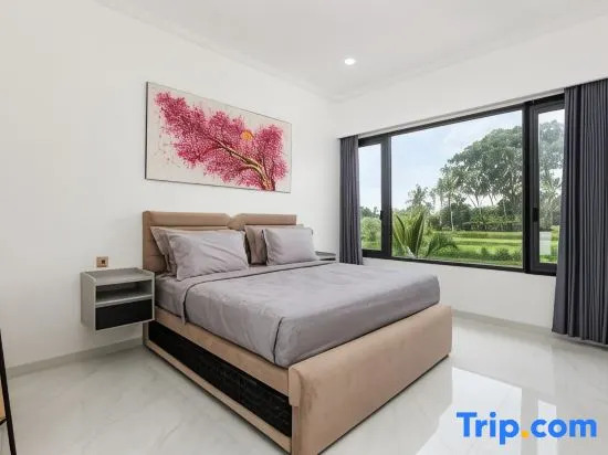 JoeWell Villa - Private Villa with Rice Field View