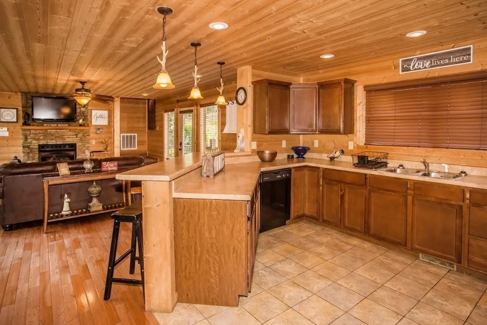 A Cabin to Remember 5 Bedrooms 5 Bathrooms Cabin