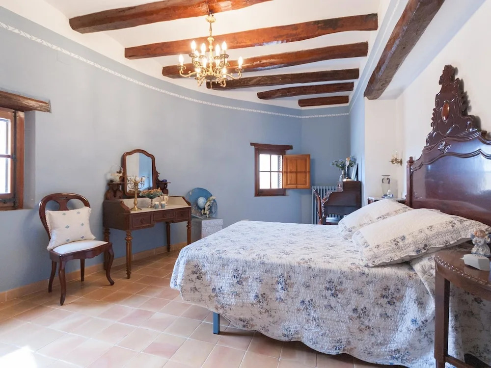 Lovely Holiday Home in Santa Oliva Spain With Garden
