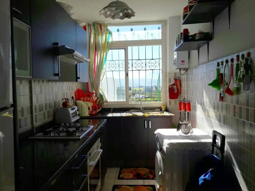 Apartment with One Bedroom in Tetouan, with Wonderful Mountain View And Enclosed Garden - 1 Km From the Beach