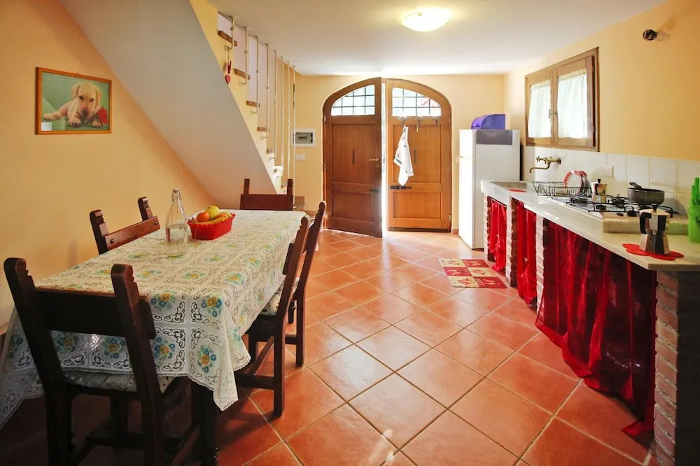 Holiday Home With Above-ground Pool and sea View in Monteggiori
