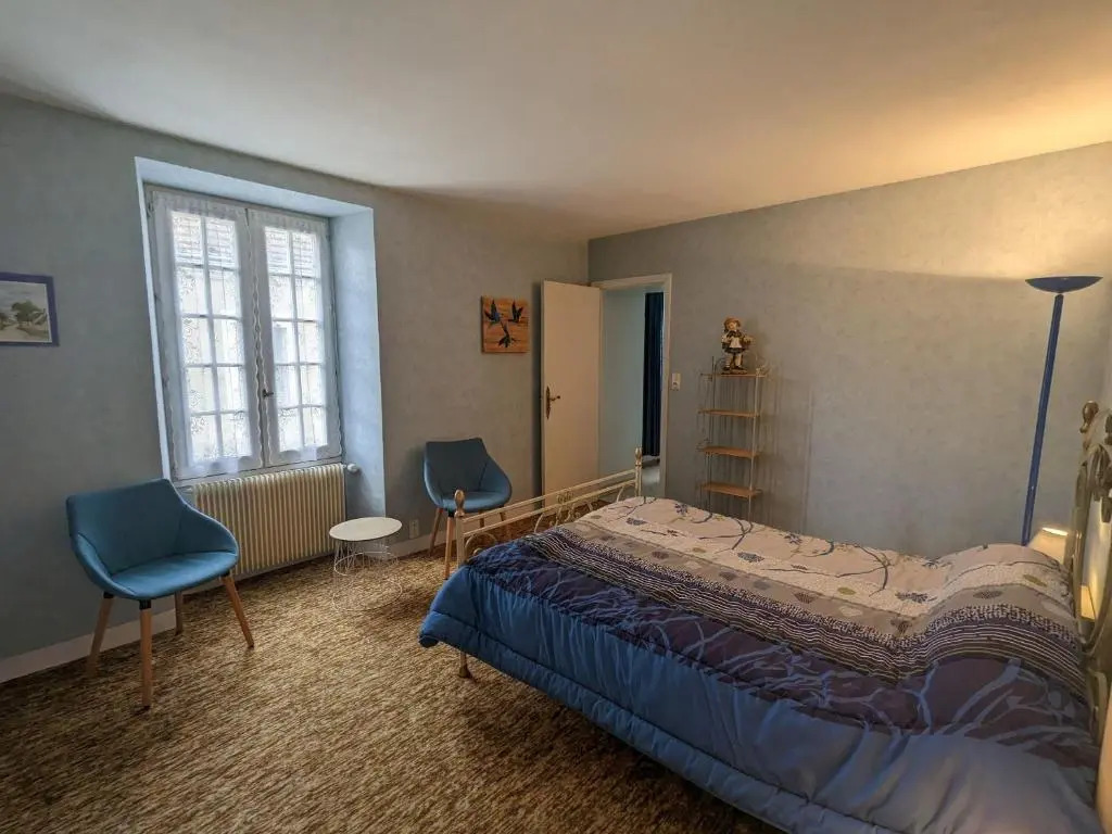 Maison spacieuse avec cour et cheminée au cœur du Parc Naturel de la Brenne - FR-1-591-229