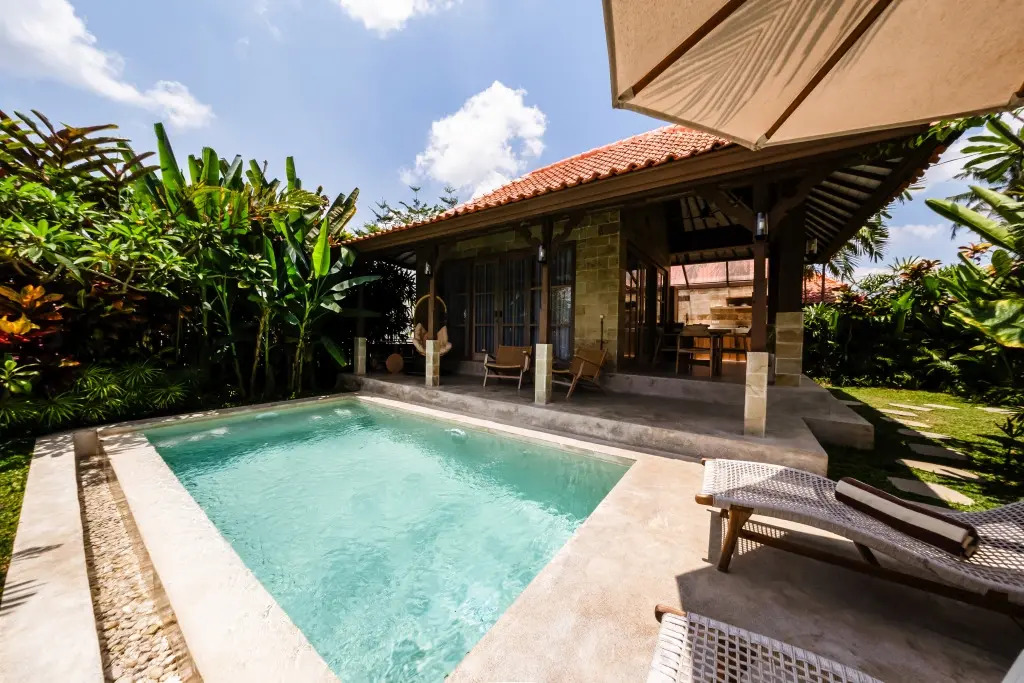 Nyaman Villas by EVDEkimi – romantic escape among rice fields w/pool, terrace - Long stay extras