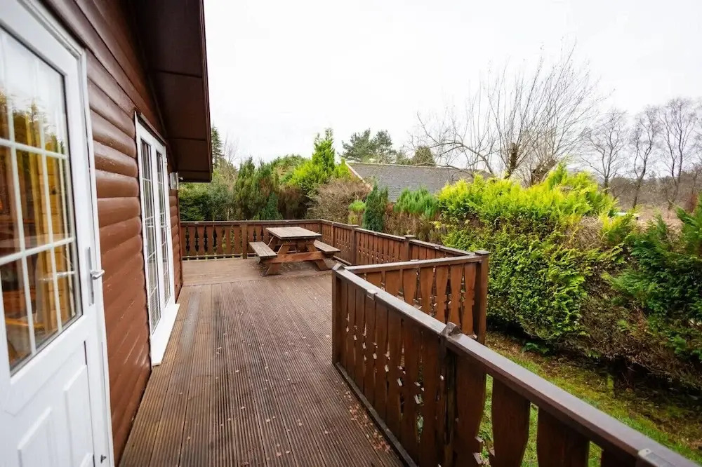 Cozy Log Cabin 346 - Rural Mid Wales