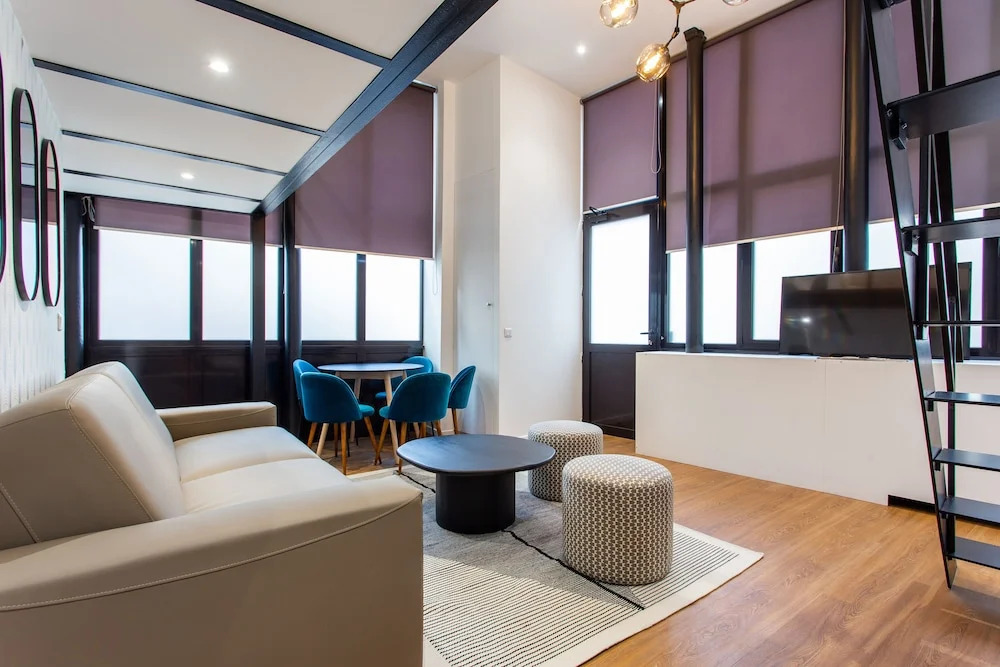 Luxury loft in paris